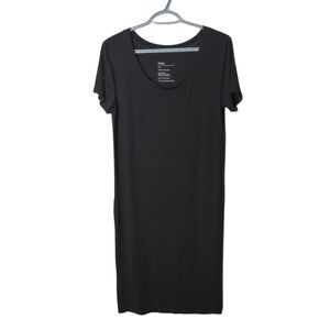 STORQ On Repeat T-Shirt Black Maternity Dress Like New- Size 3